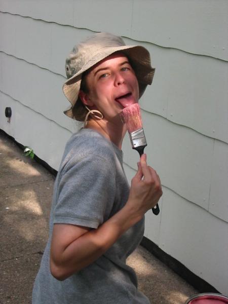 Was she dreaming of ice cream?