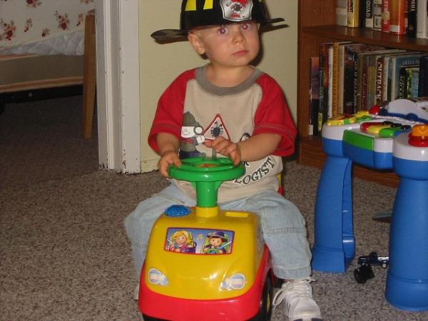 Excuse me, I have to get to the fire!